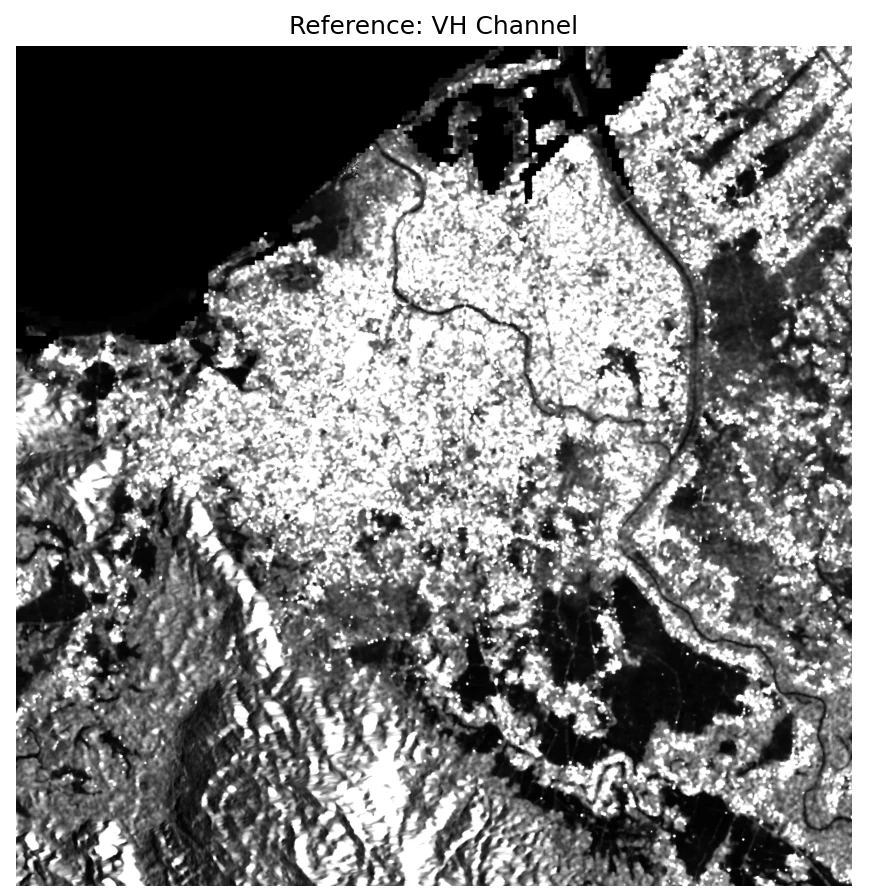 Figure 1b · VH polarization